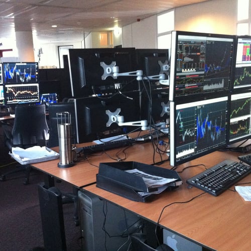 Trader's floor