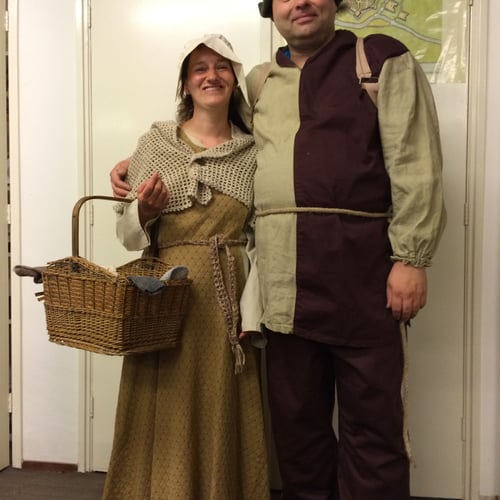 Figurant Middeleeuwse Hanzefeesten Doesburg