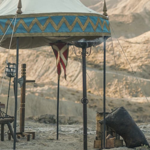 Filming 'Jerusalem: City of faith and Fury' in Andalusia, Spain