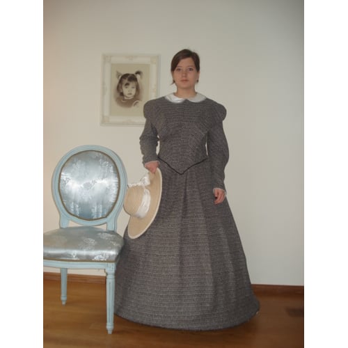 Day dress uit 1820