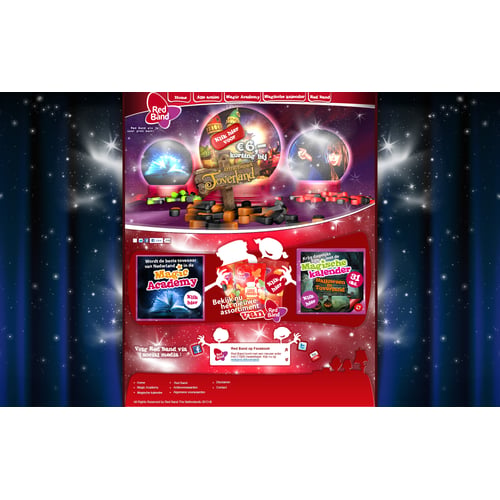 Red band | Magic Homepage