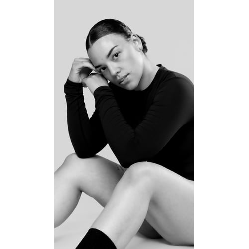 Black and white foto