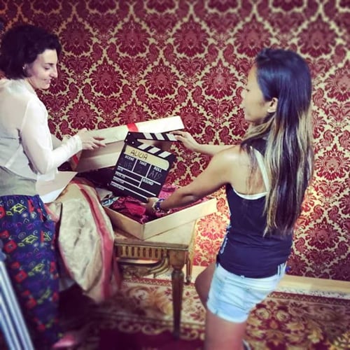 Clapper Girl  short film "Alicia"