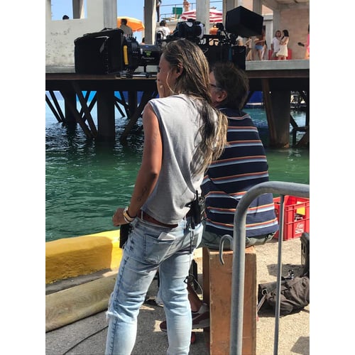 Rose Island on set Malta 