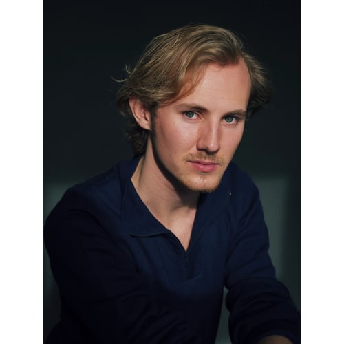 Portret lang haar