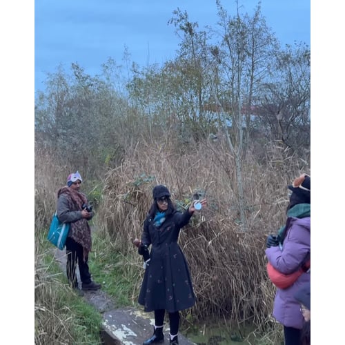 Herbal Nomad Project. Performative walk.