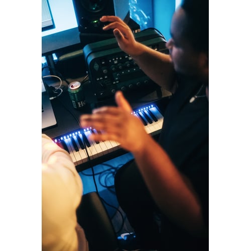 BTS Song Recording Chris Alain