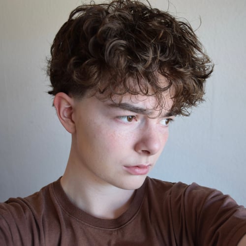 Headshot, eyebrows