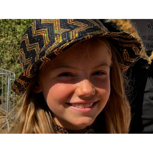 Zoe op het toneel