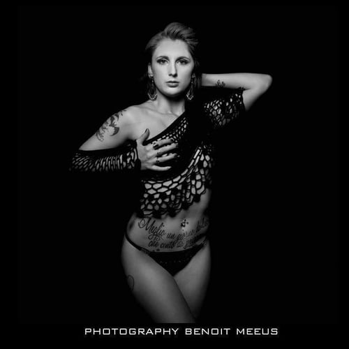 Fotomodel voor Benoit Meeus