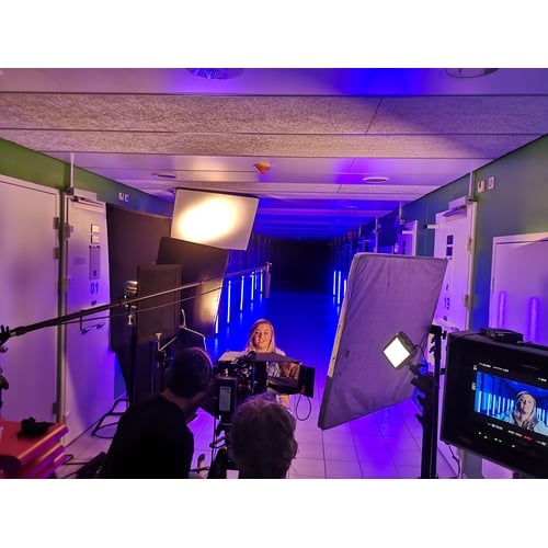 Lichtcreatie for commercial shoot