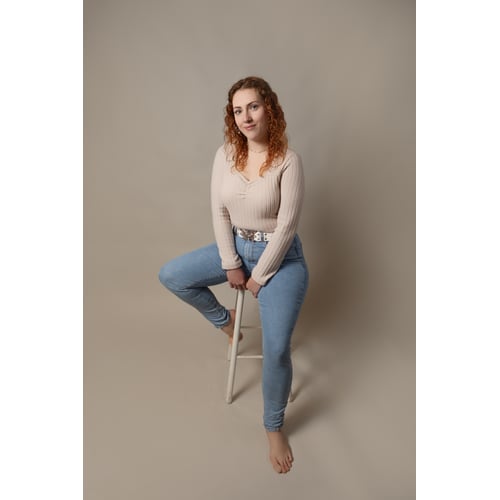 Melissza Vöst met krullen 