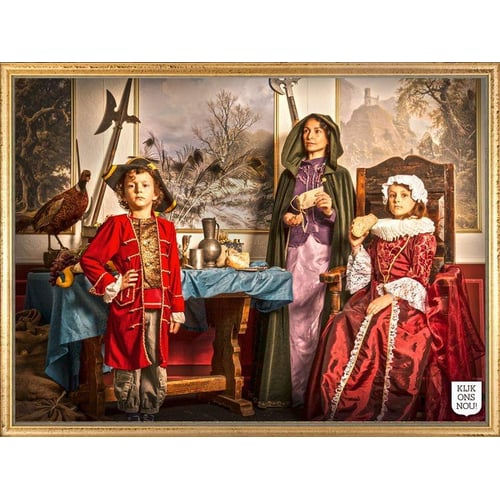 Adellijke familie. 