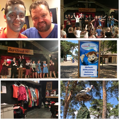 Blauwe meer stage