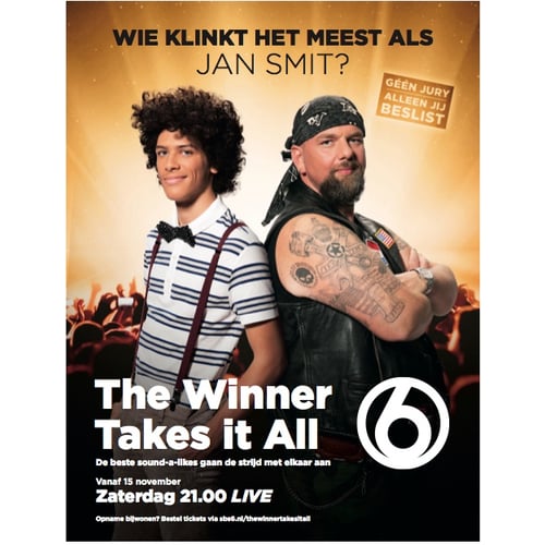 SBS 6 fotoshoot poster