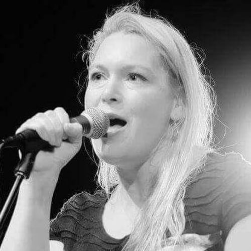 me singing