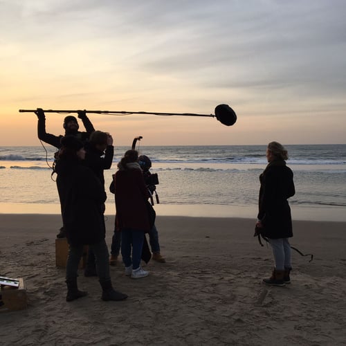 Fictie op het Strand (Surround Opnames)