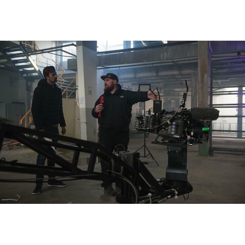 Flashback BTS crane