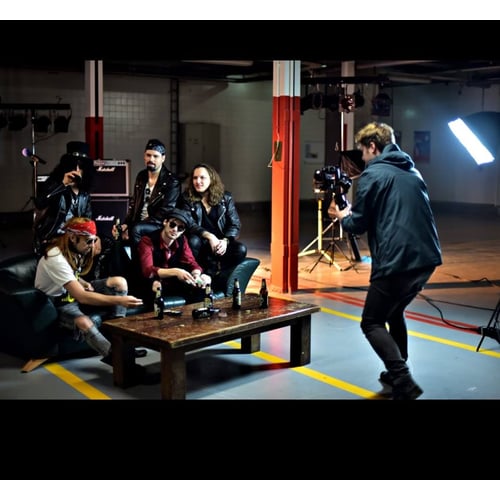 Video on set