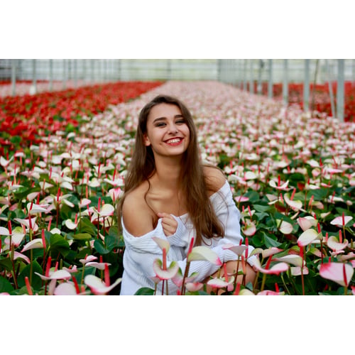 Greenhouse  photoshoot