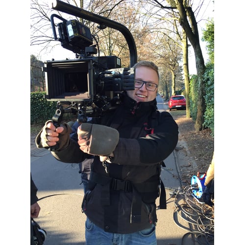 Cameraoperator RED One + Easyrig