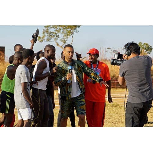 What's Up Africa set photo Malawi