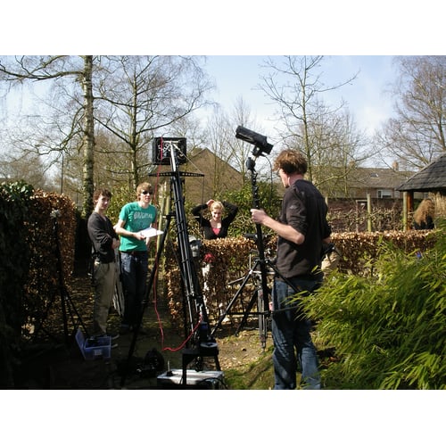 preiring first shoot scene