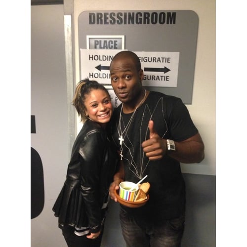 Monique met rapper Negative