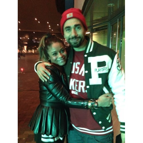 Monique met Mimoun Ouaissa