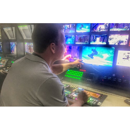 Op locatie; livestream, televisie 