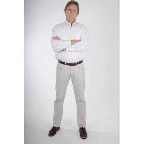Dutch Actor Peter Rene as a Chique Person in Shirt