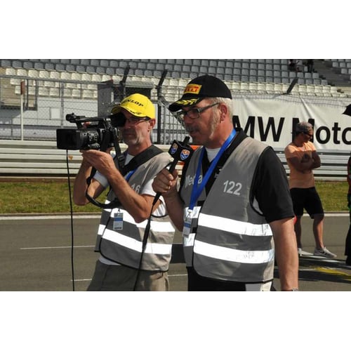 Opname motorraces