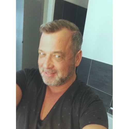 With beard