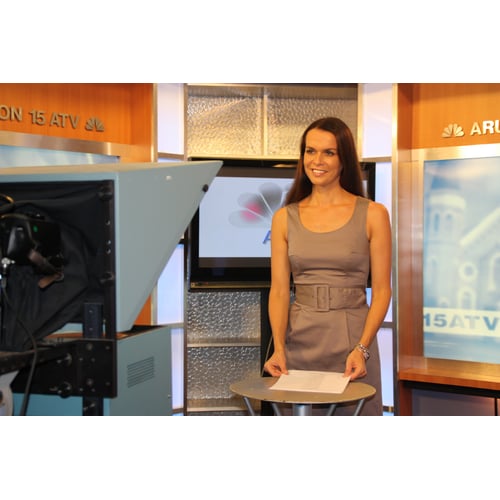 Gaby van Nimwegen (the evening news)