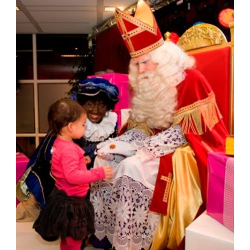 Ontvangst bij Sint