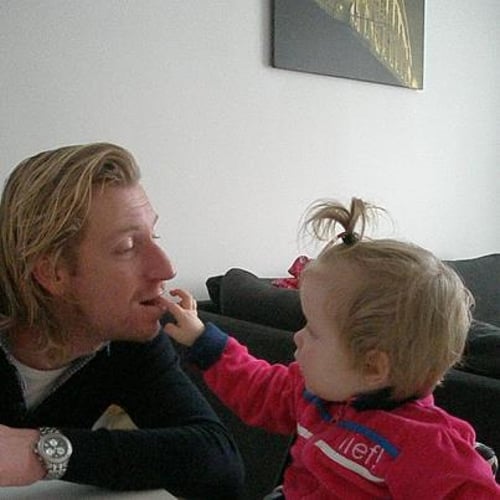 samen met dochter