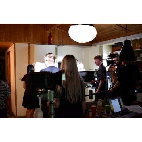 filming
