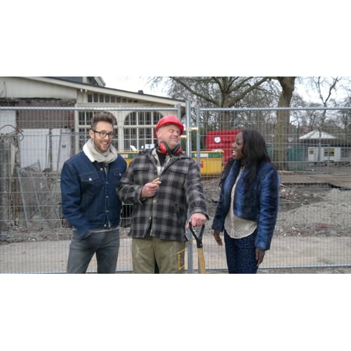 Zingende bouwvakker  NRT  Het  Klokhuis