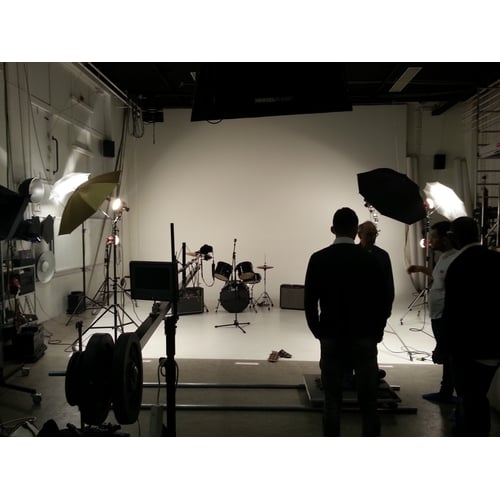 Videoclip Opnamens Whiteroom