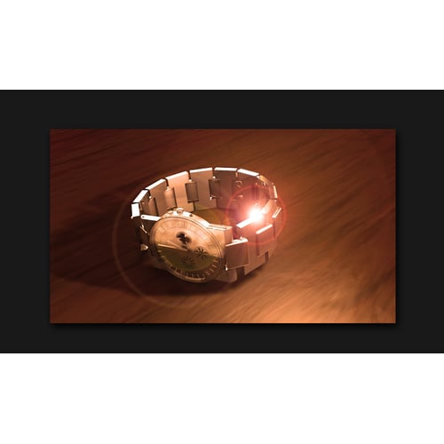 3D horloge visualisatie
