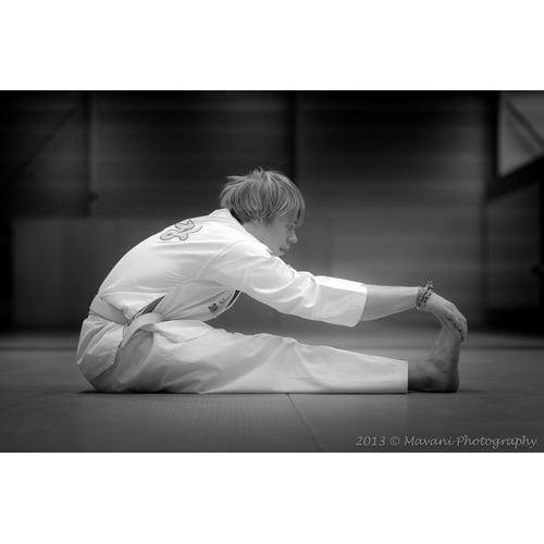 taekwondo stretch houding