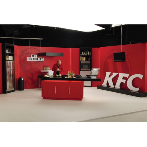 Set design KFC commercial