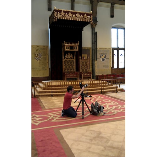Draaien in de Ridderzaal
