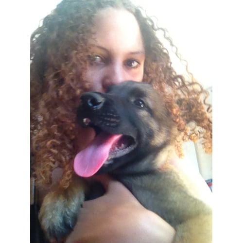 ik en hond