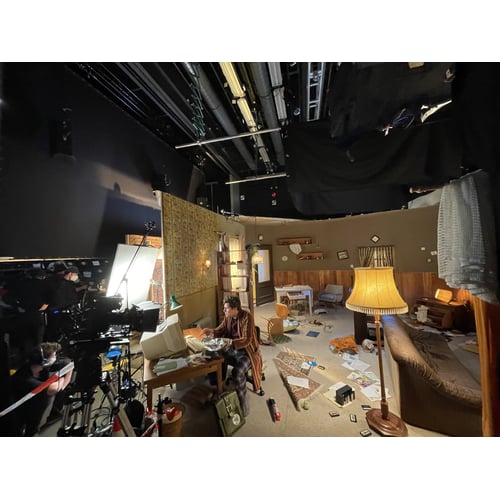 The studio set of "Blind"