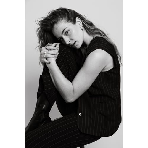 Black and white