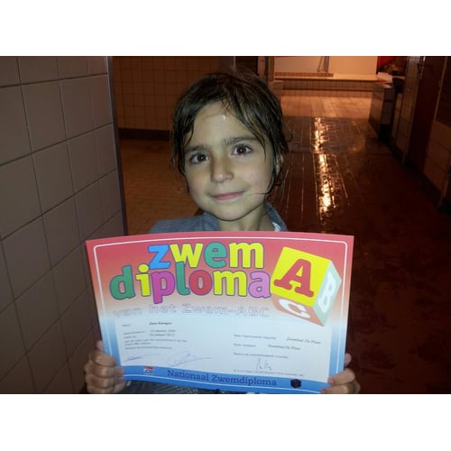 Zara zwemdiploma