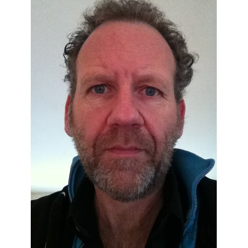 Met baard
