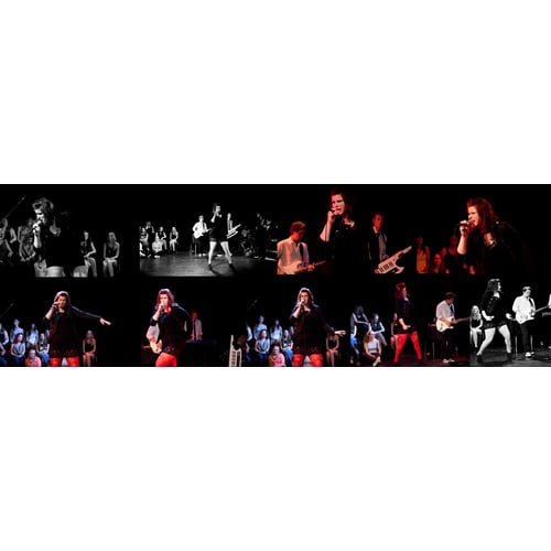 Live optreden met de Sing-it band!