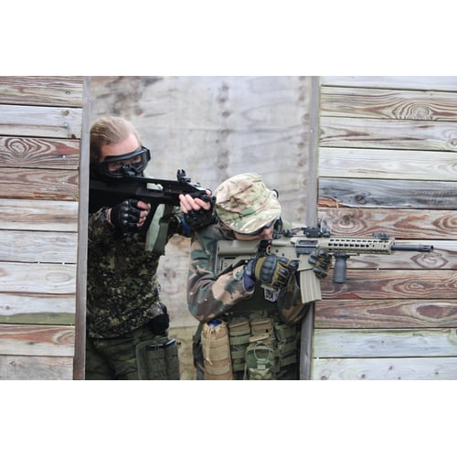 Militairy action (right)